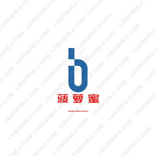 菠蘿蜜logo設(shè)計(jì)