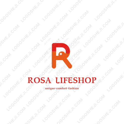 ROSA LIFESHOPlogo設計