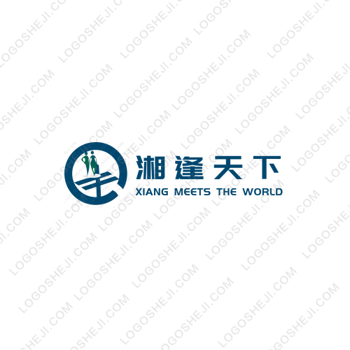 湘逢天下logo設(shè)計