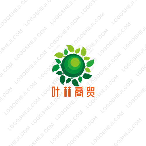 葉林商貿(mào)logo設計