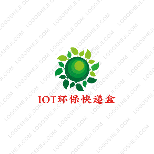 IOT環(huán)?？爝f盒l(wèi)ogo設計