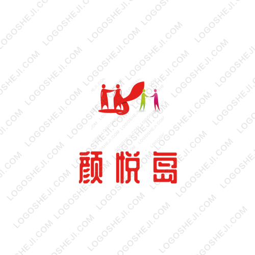 顏悅島logo設計