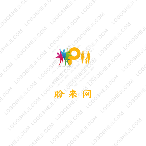 盼來網logo設計