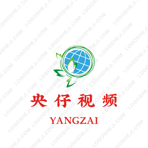 央仔視頻logo設(shè)計(jì)
