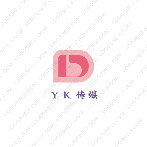 YK傳媒logo設計