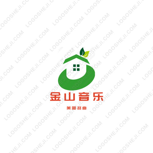 金山音樂logo設計