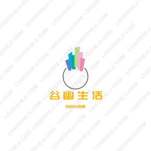 谷幽生活logo設(shè)計
