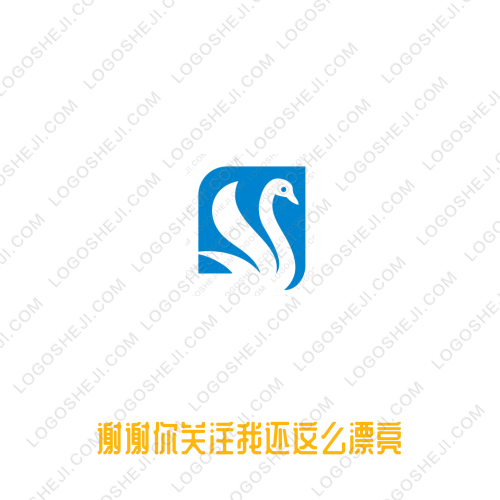謝謝你關(guān)注我還這么漂亮logo設(shè)計(jì)