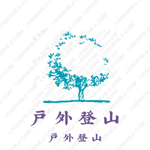 戶外登山logo設(shè)計(jì)
