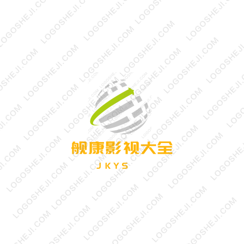艦康影視大全logo設(shè)計