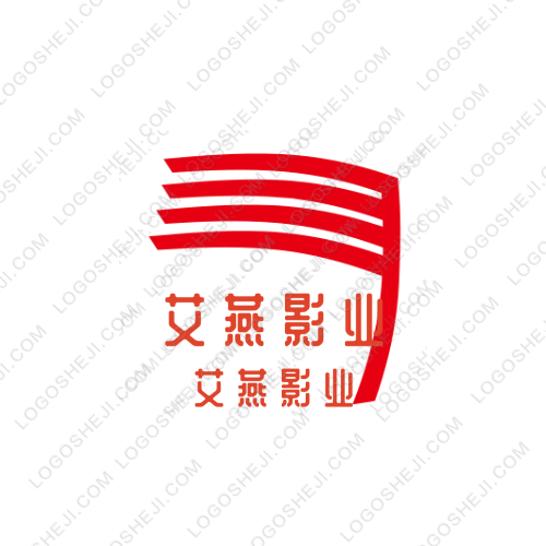 艾燕影業(yè)logo設(shè)計