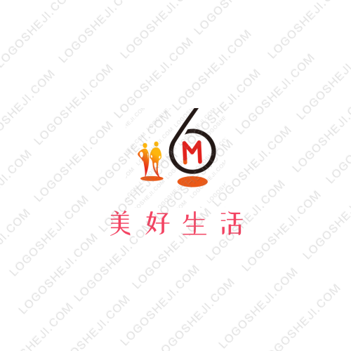 美好生活logo設(shè)計