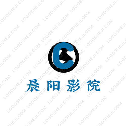 晨陽(yáng)影院logo設(shè)計(jì)
