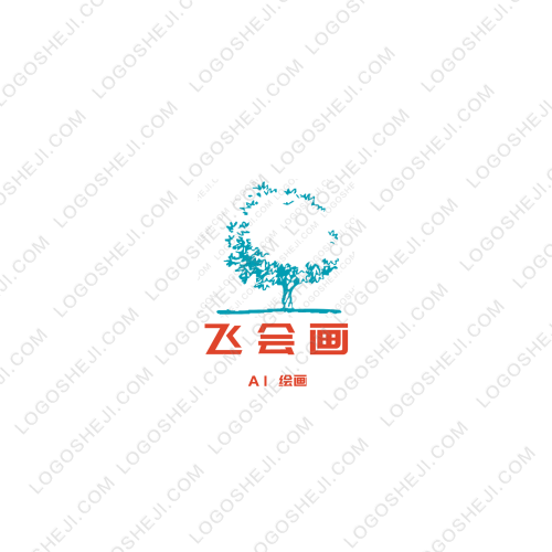 飛會(huì)畫logo設(shè)計(jì)