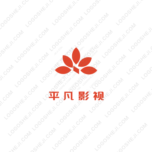 平凡影視logo設(shè)計(jì)