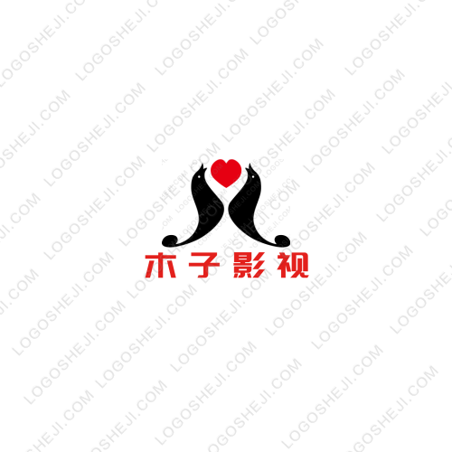 木子影視logo設(shè)計(jì)