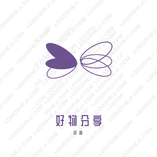 好物分享logo設(shè)計