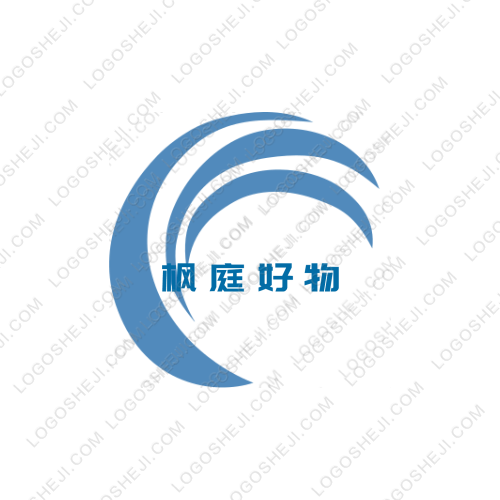 楓庭好物logo設(shè)計