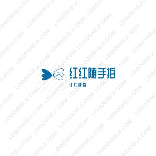 紅紅隨手拍logo設(shè)計